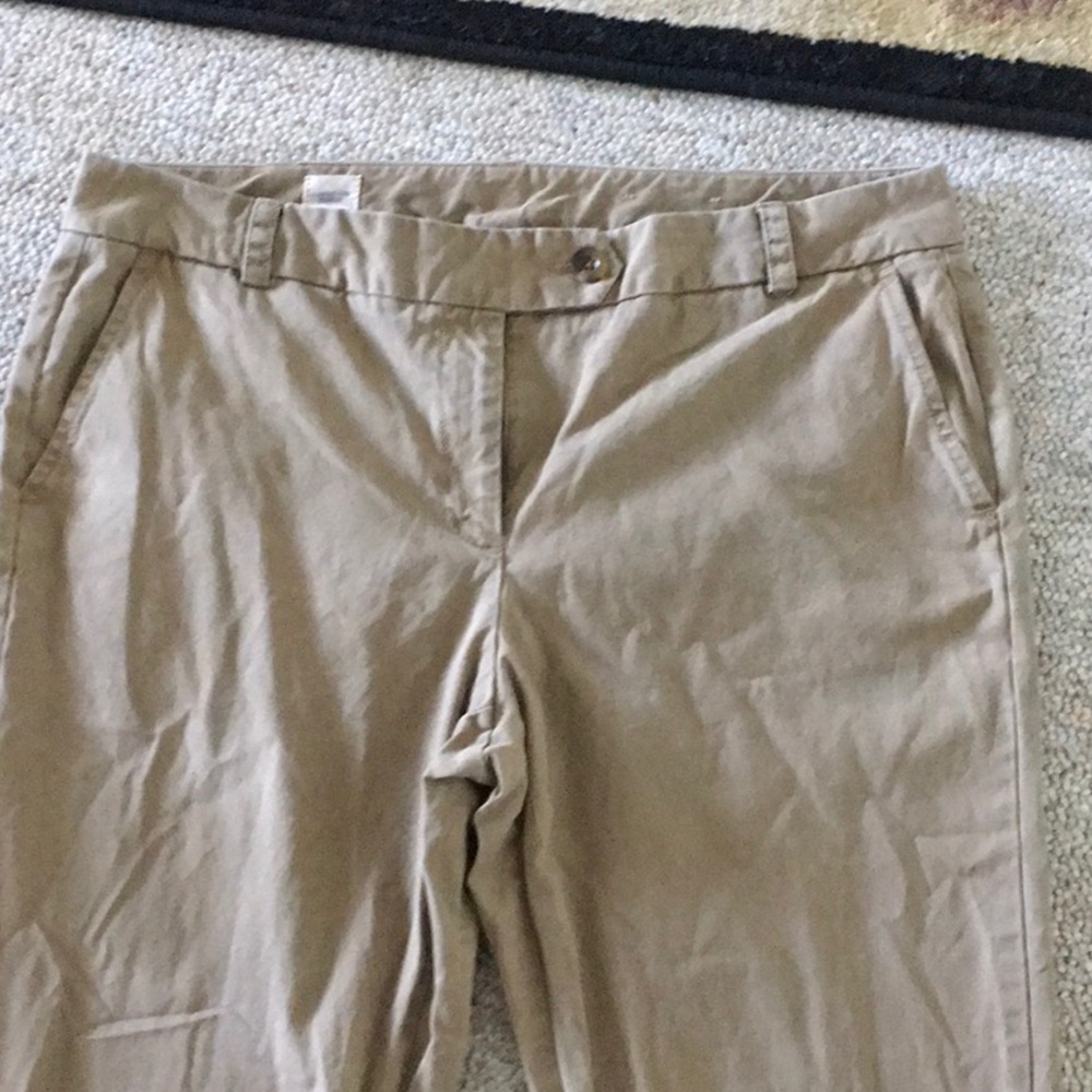 COPY - Lands’ End canvas 1963 pants - 12       multi colors
